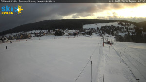 Obec Kvilda - Sjezdovka - 1.1.2026 v 08:15 Obec Kvilda - Sjezdovka - 1.1.2026 v 08:15