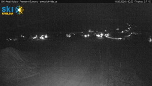 Obec Kvilda - Sjezdovka - 11.2.2026 v 01:00 Obec Kvilda - Sjezdovka - 11.2.2026 v 01:00