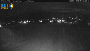 Obec Kvilda - Sjezdovka - 11.2.2026 v 06:00 Obec Kvilda - Sjezdovka - 11.2.2026 v 06:00
