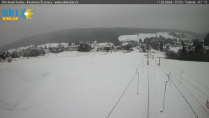 Obec Kvilda - Sjezdovka - 11.2.2026 v 08:00 Obec Kvilda - Sjezdovka - 11.2.2026 v 08:00