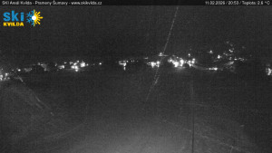 Obec Kvilda - Sjezdovka - 11.2.2026 v 21:00 Obec Kvilda - Sjezdovka - 11.2.2026 v 21:00
