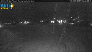 Obec Kvilda - Sjezdovka - 11.2.2026 v 23:00 Obec Kvilda - Sjezdovka - 11.2.2026 v 23:00