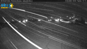 Obec Kvilda - Sjezdovka - 15.2.2026 v 04:00 Obec Kvilda - Sjezdovka - 15.2.2026 v 04:00