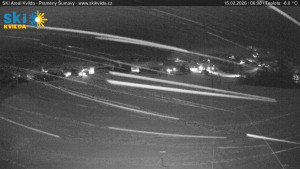 Obec Kvilda - Sjezdovka - 15.2.2026 v 06:15 Obec Kvilda - Sjezdovka - 15.2.2026 v 06:15