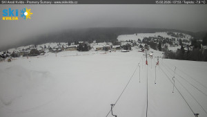 Obec Kvilda - Sjezdovka - 15.2.2026 v 08:00 Obec Kvilda - Sjezdovka - 15.2.2026 v 08:00