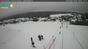 Obec Kvilda - Sjezdovka - 15.2.2026 v 09:15 Obec Kvilda - Sjezdovka - 15.2.2026 v 09:15