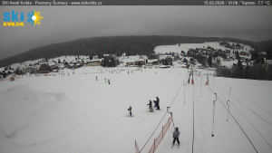 Obec Kvilda - Sjezdovka - 15.2.2026 v 10:15 Obec Kvilda - Sjezdovka - 15.2.2026 v 10:15