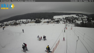 Obec Kvilda - Sjezdovka - 15.2.2026 v 12:30 Obec Kvilda - Sjezdovka - 15.2.2026 v 12:30