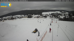 Obec Kvilda - Sjezdovka - 15.2.2026 v 13:30 Obec Kvilda - Sjezdovka - 15.2.2026 v 13:30