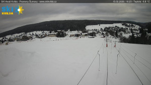 Obec Kvilda - Sjezdovka - 15.2.2026 v 16:30 Obec Kvilda - Sjezdovka - 15.2.2026 v 16:30