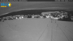 Obec Kvilda - Sjezdovka - 15.2.2026 v 18:15 Obec Kvilda - Sjezdovka - 15.2.2026 v 18:15