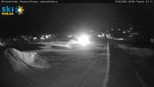 Obec Kvilda - Sjezdovka - 15.2.2026 v 20:15 Obec Kvilda - Sjezdovka - 15.2.2026 v 20:15