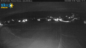 Obec Kvilda - Sjezdovka - 16.2.2026 v 01:15 Obec Kvilda - Sjezdovka - 16.2.2026 v 01:15