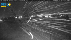 Obec Kvilda - Sjezdovka - 16.2.2026 v 04:15 Obec Kvilda - Sjezdovka - 16.2.2026 v 04:15