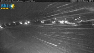 Obec Kvilda - Sjezdovka - 16.2.2026 v 06:15 Obec Kvilda - Sjezdovka - 16.2.2026 v 06:15