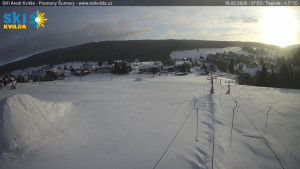 Obec Kvilda - Sjezdovka - 16.2.2026 v 08:00 Obec Kvilda - Sjezdovka - 16.2.2026 v 08:00