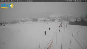 Obec Kvilda - Sjezdovka - 16.2.2026 v 09:15 Obec Kvilda - Sjezdovka - 16.2.2026 v 09:15