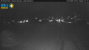 Obec Kvilda - Sjezdovka - 21.3.2026 v 02:15 Obec Kvilda - Sjezdovka - 21.3.2026 v 02:15