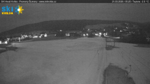 Obec Kvilda - Sjezdovka - 21.3.2026 v 05:30 Obec Kvilda - Sjezdovka - 21.3.2026 v 05:30