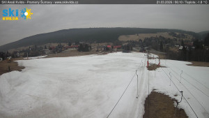 Obec Kvilda - Sjezdovka - 21.3.2026 v 06:15 Obec Kvilda - Sjezdovka - 21.3.2026 v 06:15