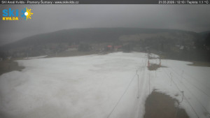 Obec Kvilda - Sjezdovka - 21.3.2026 v 12:15 Obec Kvilda - Sjezdovka - 21.3.2026 v 12:15