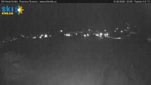 Obec Kvilda - Sjezdovka - 21.3.2026 v 23:30 Obec Kvilda - Sjezdovka - 21.3.2026 v 23:30