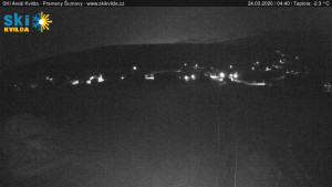 Obec Kvilda - Sjezdovka - 24.3.2026 v 04:45 Obec Kvilda - Sjezdovka - 24.3.2026 v 04:45
