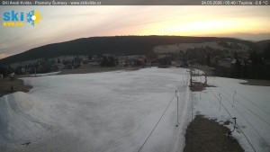 Obec Kvilda - Sjezdovka - 24.3.2026 v 05:45 Obec Kvilda - Sjezdovka - 24.3.2026 v 05:45