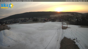 Obec Kvilda - Sjezdovka - 24.3.2026 v 06:15 Obec Kvilda - Sjezdovka - 24.3.2026 v 06:15