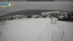 Obec Kvilda - Sjezdovka - 26.3.2026 v 06:30 Obec Kvilda - Sjezdovka - 26.3.2026 v 06:30