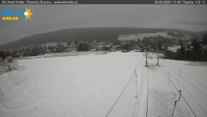 Obec Kvilda - Sjezdovka - 26.3.2026 v 11:45 Obec Kvilda - Sjezdovka - 26.3.2026 v 11:45