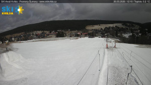 Obec Kvilda - Sjezdovka - 26.3.2026 v 12:15 Obec Kvilda - Sjezdovka - 26.3.2026 v 12:15