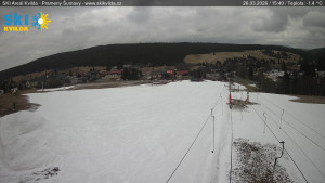 Obec Kvilda - Sjezdovka - 26.3.2026 v 15:45 Obec Kvilda - Sjezdovka - 26.3.2026 v 15:45