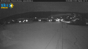 Obec Kvilda - Sjezdovka - 1.4.2026 v 02:00 Obec Kvilda - Sjezdovka - 1.4.2026 v 02:00