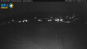 Obec Kvilda - Sjezdovka - 8.4.2026 v 01:15 Obec Kvilda - Sjezdovka - 8.4.2026 v 01:15