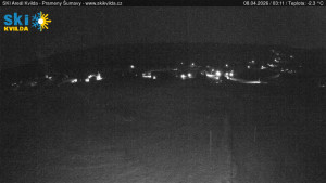 Obec Kvilda - Sjezdovka - 8.4.2026 v 03:15 Obec Kvilda - Sjezdovka - 8.4.2026 v 03:15