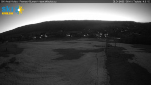 Obec Kvilda - Sjezdovka - 8.4.2026 v 05:45 Obec Kvilda - Sjezdovka - 8.4.2026 v 05:45