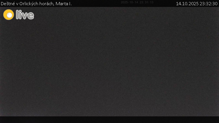 Deštné v Orlických horách - Marta I. - 14.10.2025 v 23:32 Deštné v Orlických horách - Marta I. - 14.10.2025 v 23:32