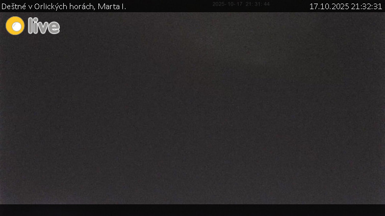 Deštné v Orlických horách - Marta I. - 17.10.2025 v 21:32 Deštné v Orlických horách - Marta I. - 17.10.2025 v 21:32