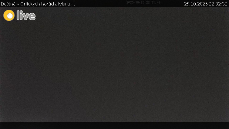 Deštné v Orlických horách - Marta I. - 25.10.2025 v 22:32 Deštné v Orlických horách - Marta I. - 25.10.2025 v 22:32