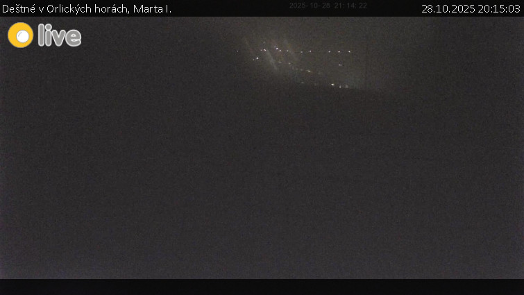 Deštné v Orlických horách - Marta I. - 28.10.2025 v 20:15 Deštné v Orlických horách - Marta I. - 28.10.2025 v 20:15