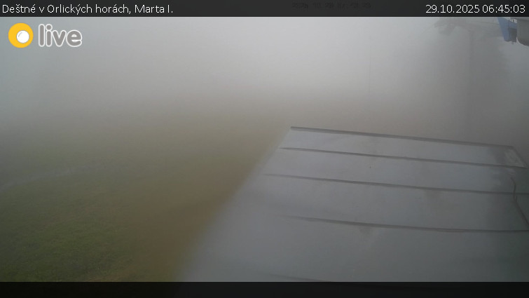 Deštné v Orlických horách - Marta I. - 29.10.2025 v 06:45 Deštné v Orlických horách - Marta I. - 29.10.2025 v 06:45
