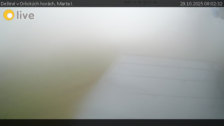 Deštné v Orlických horách - Marta I. - 29.10.2025 v 08:02 Deštné v Orlických horách - Marta I. - 29.10.2025 v 08:02