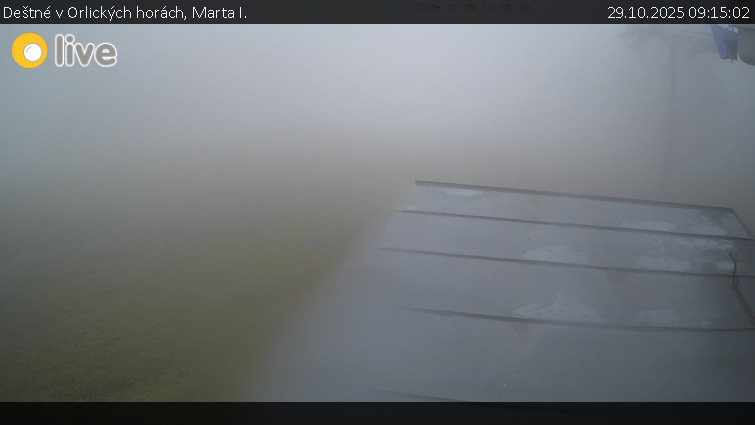 Deštné v Orlických horách - Marta I. - 29.10.2025 v 09:15 Deštné v Orlických horách - Marta I. - 29.10.2025 v 09:15