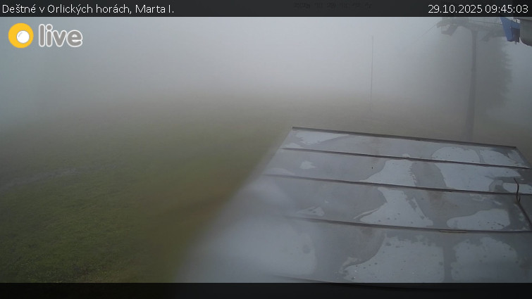 Deštné v Orlických horách - Marta I. - 29.10.2025 v 09:45 Deštné v Orlických horách - Marta I. - 29.10.2025 v 09:45