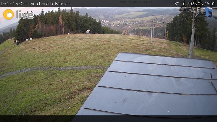 Deštné v Orlických horách - Marta I. - 30.10.2025 v 06:45 Deštné v Orlických horách - Marta I. - 30.10.2025 v 06:45