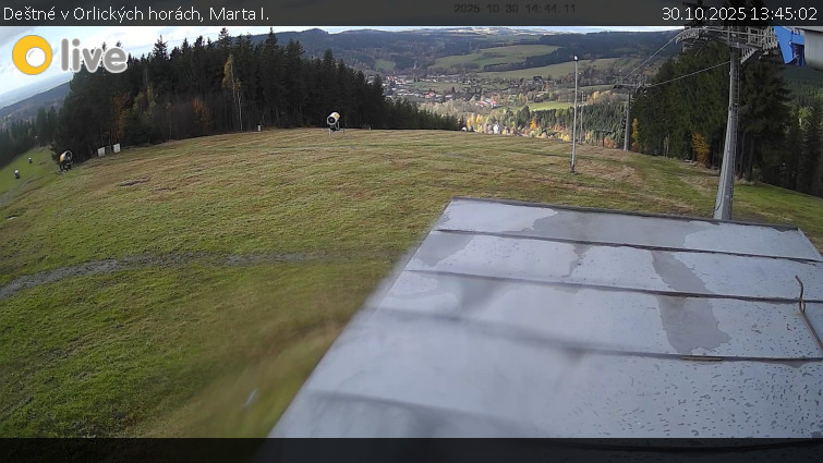 Deštné v Orlických horách - Marta I. - 30.10.2025 v 13:45 Deštné v Orlických horách - Marta I. - 30.10.2025 v 13:45