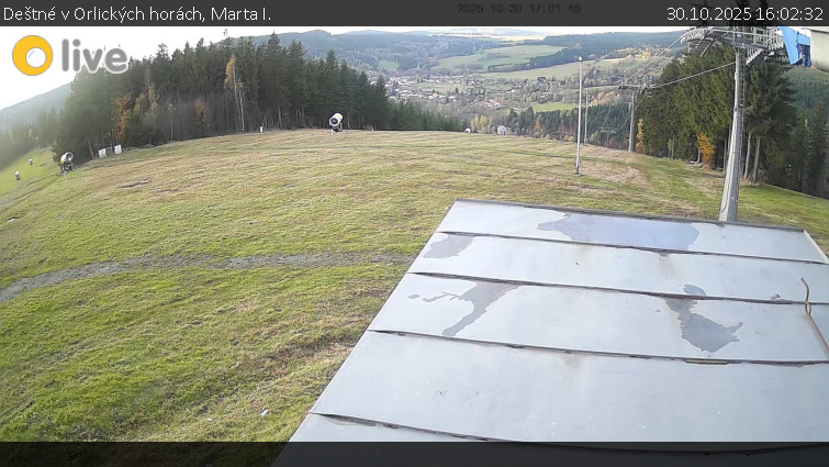 Deštné v Orlických horách - Marta I. - 30.10.2025 v 16:02 Deštné v Orlických horách - Marta I. - 30.10.2025 v 16:02
