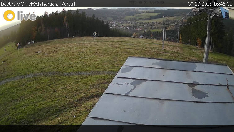 Deštné v Orlických horách - Marta I. - 30.10.2025 v 16:45 Deštné v Orlických horách - Marta I. - 30.10.2025 v 16:45