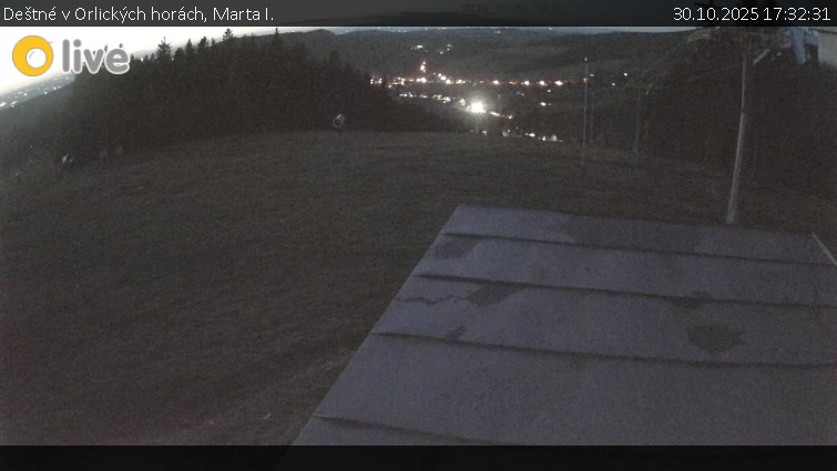 Deštné v Orlických horách - Marta I. - 30.10.2025 v 17:32 Deštné v Orlických horách - Marta I. - 30.10.2025 v 17:32